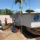 Image of pool being installed