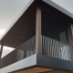 Image of house balcony up close