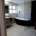 image of a black and white bathroom